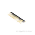 Conector de clavija de 2,0 mm en ángulo recto 20P